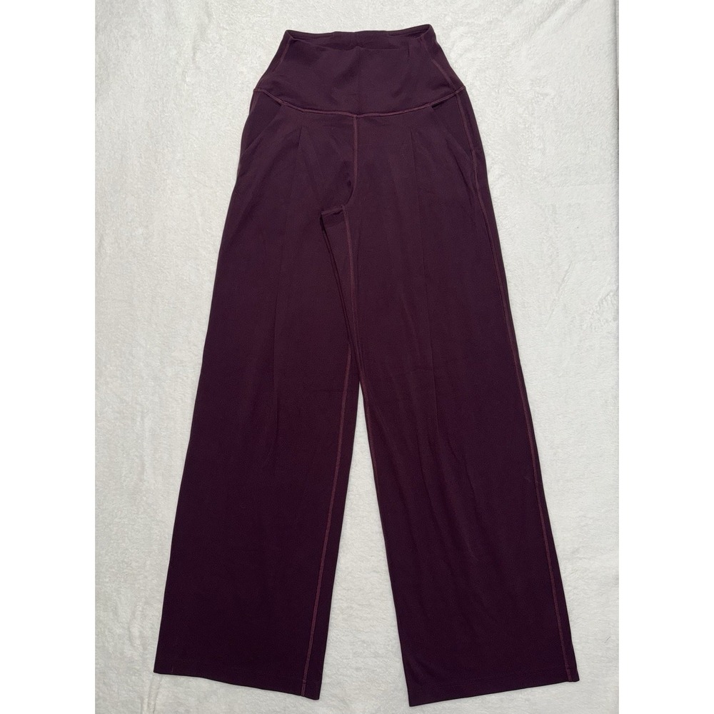 Lululemon Align Palazzo Wide-Leg Pant Grape Thistle Yoga Womens Trousers Size 2